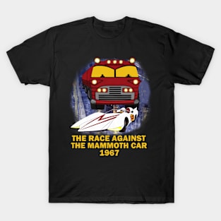 Race Against the Mammoth Car T-Shirt